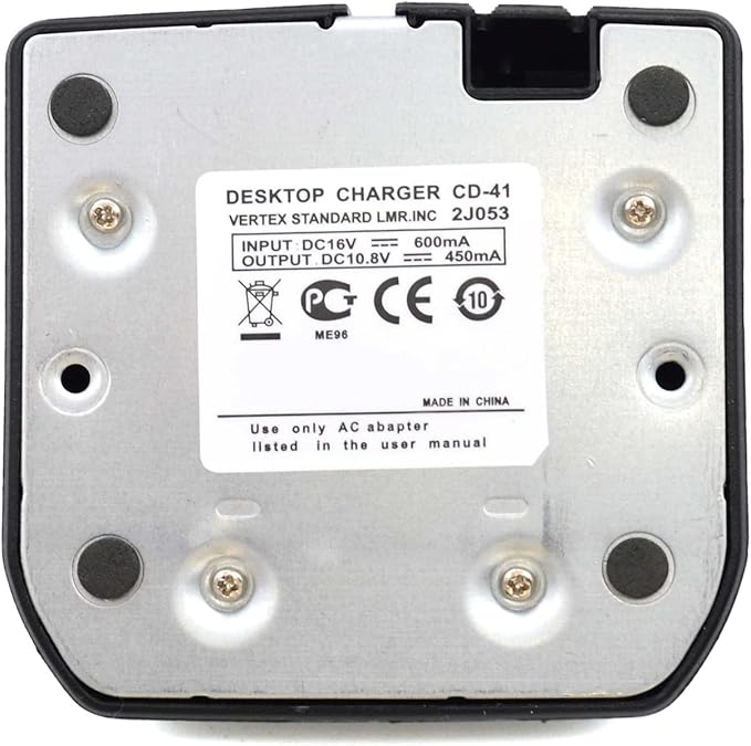 CD-41 Rapid Charger for YAESU FT1DR FT2DR FT3DR FT5DR VX-8R VX-8DR VX-8GR Handheld Radio Battery CD41 Desk Charging SBR-14 SBR-24 FNB-101 FNB-102