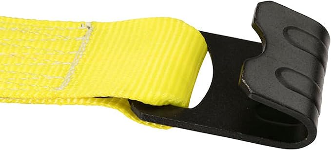 US Cargo Control 3 Inch Flat Hook Ratchet Strap, 3 Inch x 30 Foot, Heavy Duty Ratchet Strap with Flat Hooks, 5,400 lbs. Working Load Limit, Heavy Duty Tie Down Straps for Flatbed Trailer