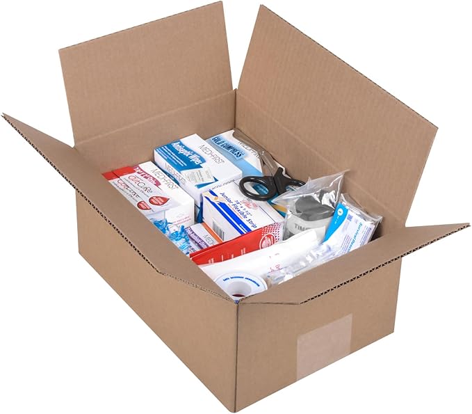 MFASCO First Aid Kit Refill Pack - 414 pcs - ANSI 2021 Class B - Fills Large 3 Shelf Industrial Cabinets - Single Use Packets - No Medications - Reliable Adhesive Bandages & Gauze for Refills
