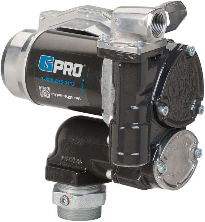 GPRO - V25 Series Fuel Transfer Pump, Pump Only, 25 GPM, 24 Volt (170001-01)