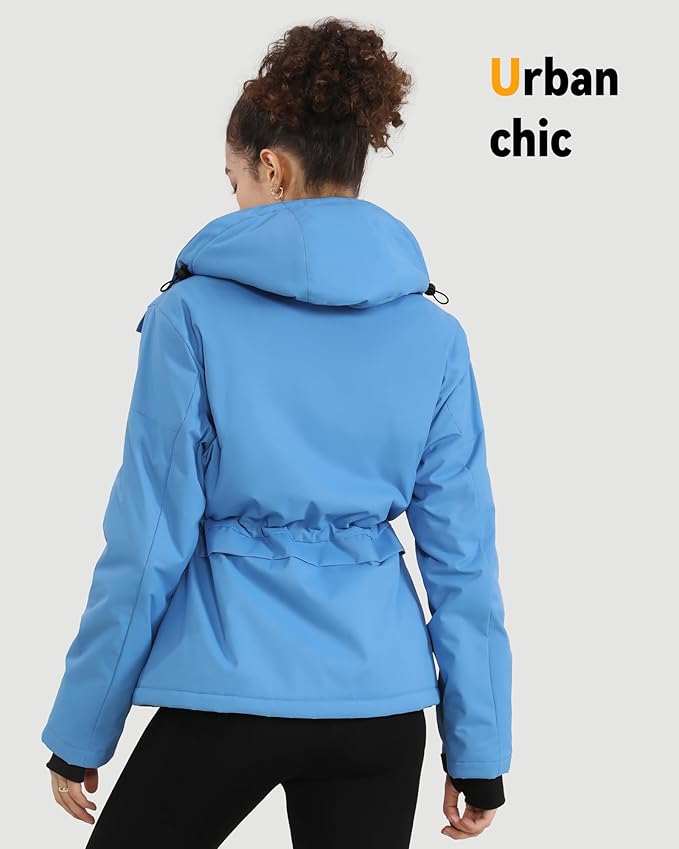 Wulcea Graphene Heated Jacket For Women 12V 18400mAh Fast Charge With Large Capacity