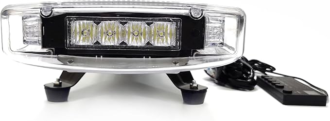 CFLMYYXGS 12V-24V LED Lights Rooftop Emergency Warning Light bar 26 Strobe Patterns Vehicles Security Law Snowplow Tow Trucks Crane Construction Cars Wreckers Beacon Light (120 LED Amber)