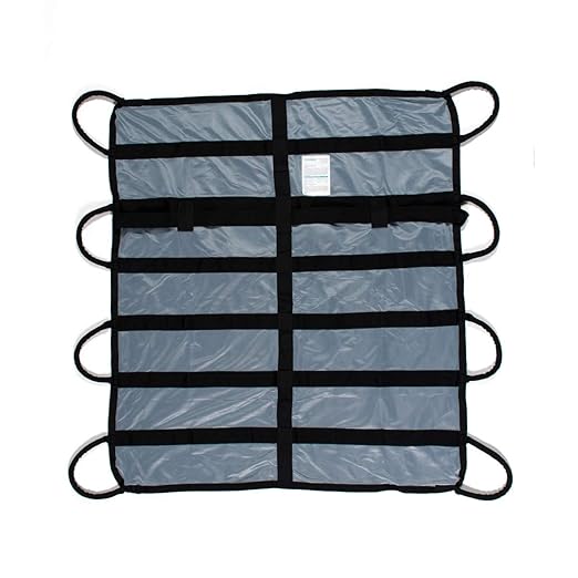 Patient Aid Portable Stretcher & Gurney with 8 Handles - 44" x 50" - EMS, Sports Medicine, Emergency Rescue, Emergency Evacuation - Moving, Lifting or Transfer - Human, Animal, Pet - 600 lb Capacity