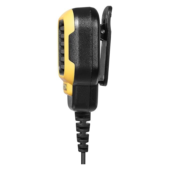DEWALT FRS Walkie Talkies Long Range 2 Way Radio, 2 Watt, Waterproof & Rechargeable, 6 Pack with 6 Mics & Gang Charger, DXFRS800BCH6-RM1