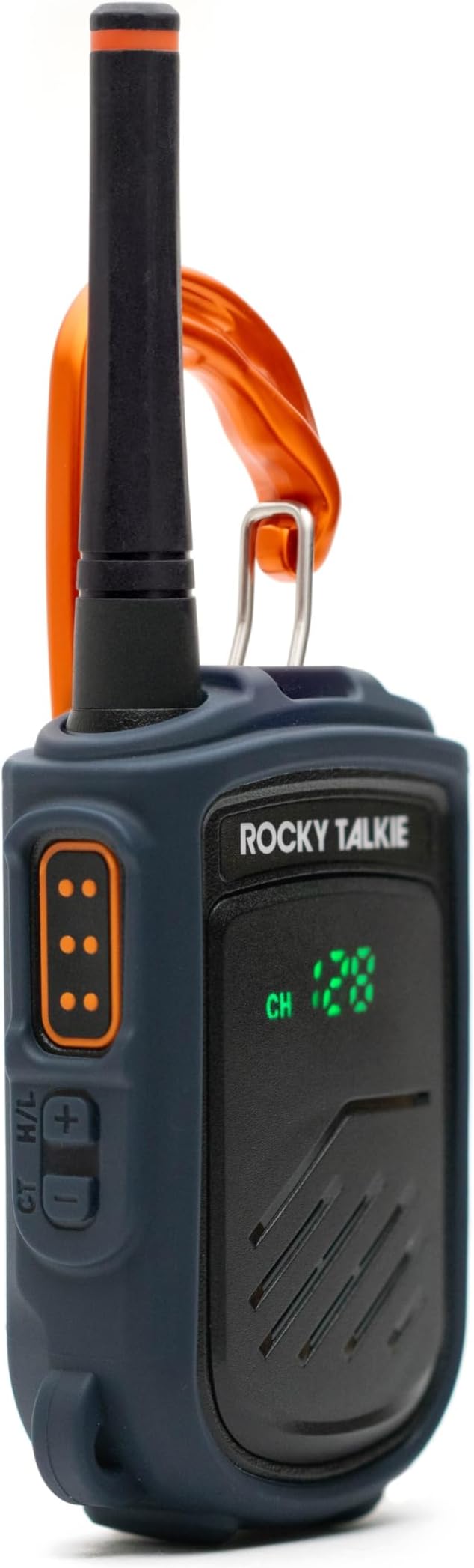 Rocky Talkie Mountain Radio - Long Range Walkie Talkie, FRS Handheld Radio, 4 Day Battery Life, Max Durability, 1 Pack