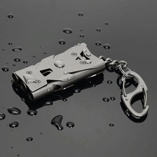 Whistle Emergency Whistles Keychain Rape Whistle Stainless Steel High Decibel Whistles … …