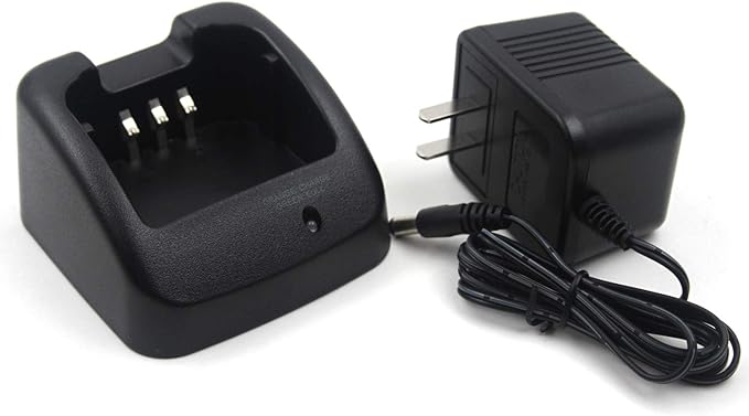 (2-Pack) BC-160 Rapid Quick Charger Compatible with Radio BP-232 BP232H BP-230 BP-230N IC-F4062 F4161 F4162 F4230 IC-F3161 F3161D F3161DT F3162 F3230 F3261D F3360 IC-A14 A14S BC-160