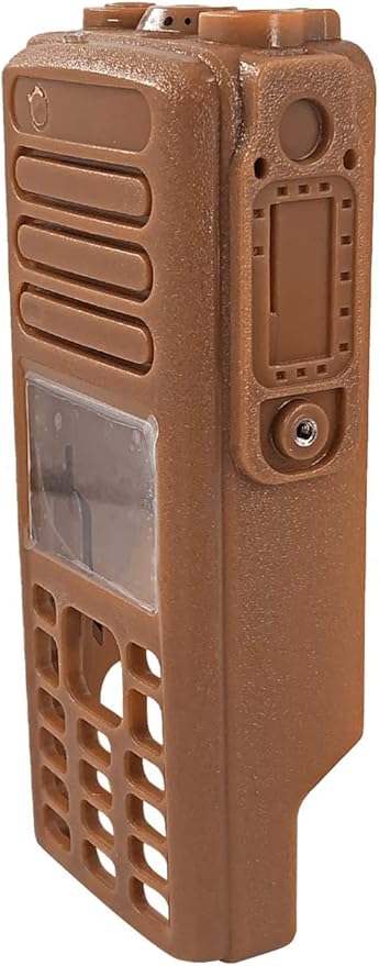 Amasu Housing Case Front Cover Repair Kit Compatible with XPR7550 XPR7580 XIR P8668 XIR P8660 DP4800 DP4801 DGP8550 DGP5550 Radio (Brown)