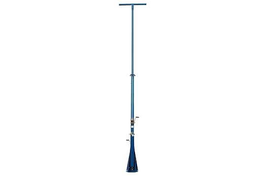 4000 Watt 16 Foot Telescoping Light Mast - Fold Over Light Tower - 360 Degrees Rotating Boom - High Mast - Powder Coat Finish
