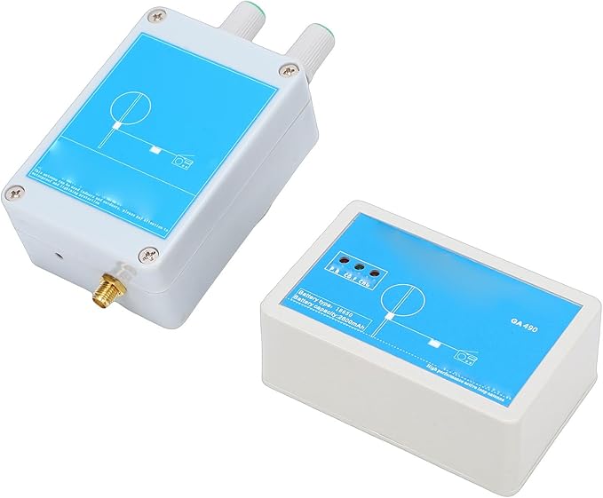 Active Antennae, 100kHz 179MHz MW SW Air Outdoor Portable Shortwave Radio Antennae with 2600mAh Battery, SDR for City Living Area Environment, Suitable for Shortwave Receivers, (10m / 32.8ft)