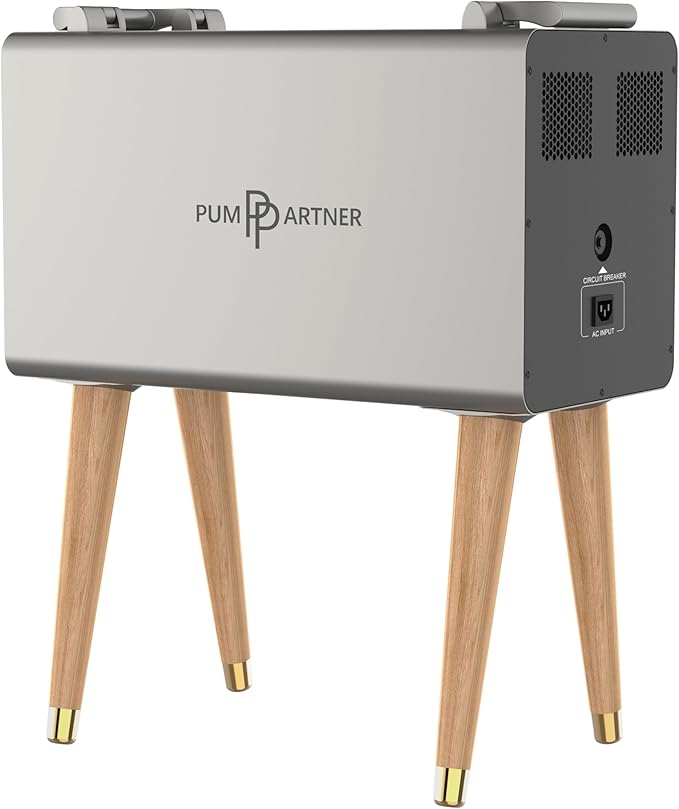 Heavy-Duty automatic backup power station for 120v sump pumps. Built-in 51.2V 40Ah LiFePO₄ battery, Specifically designed for extreme weather, and homes facing 1–3 day power outages.