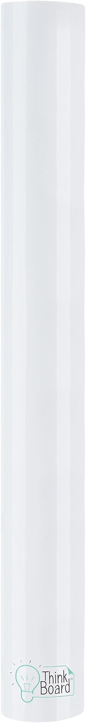Think Board White Dry Erase Whiteboard 2'x4' – Self-Adhesive Reusable Writing Surface for Wall, Desk, or Fridge – Peel & Stick Removable Message Board for Home, Office & School