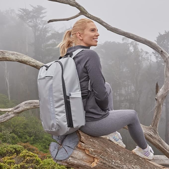 Fireproof Backpack Combo – UL 94 V-0 & NFPA 701 Go Bag | Withstand up to 1832°F | Water-Resistant Emergency Bug Out Bag for Documents, Tech & Supplies | 20L | The Original by GETXGO
