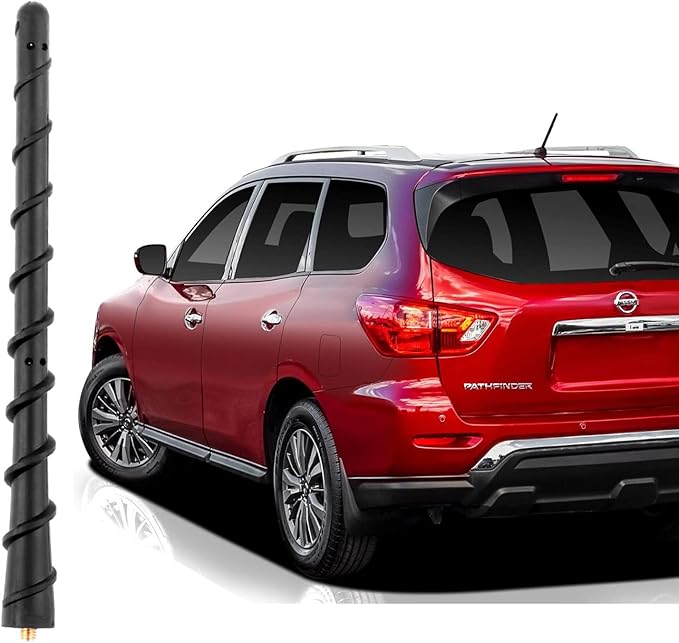 Antenna for 2003-2023 Nissan Pathfinder Rogue Murano Versa Note Sedan Juke Kicks Cube 350Z Leaf Navara NP300, 7 Inch Nissan Antenna Replacement