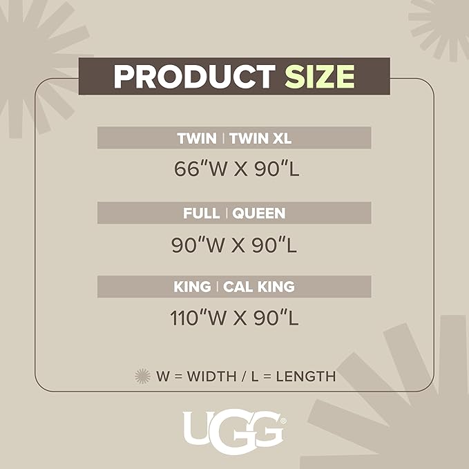 UGG Faux Fur Twin Blanket for Bed, Double-Sided Soft Blanket, Warm Large Throw for Couch, Washable Twin XL Bedding, Luxury Bedroom Decor, 66" x 90", Natural White (Adalee)