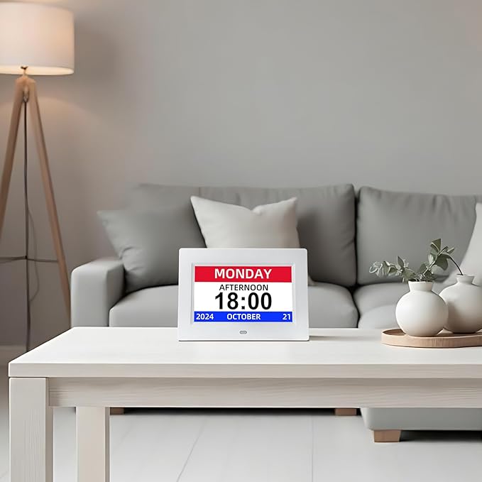 Digital Calendar 15.6 Inch Electronic Wall Calendar and Chore Chart 1920 * 1080P IPS Touchscreen Wall Smart Weekly and Monthly Planner for family Meal Planning Gift for Women