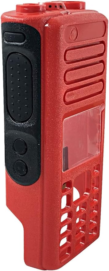 Amasu XPR7550 Housing Case Front Cover Aftermarket Repair Kit Compatible with XPR7550 XPR7580 XIR P8668 XIR P8660 DP4800 DP4801 DGP8550 DGP5550 Radio (Red)