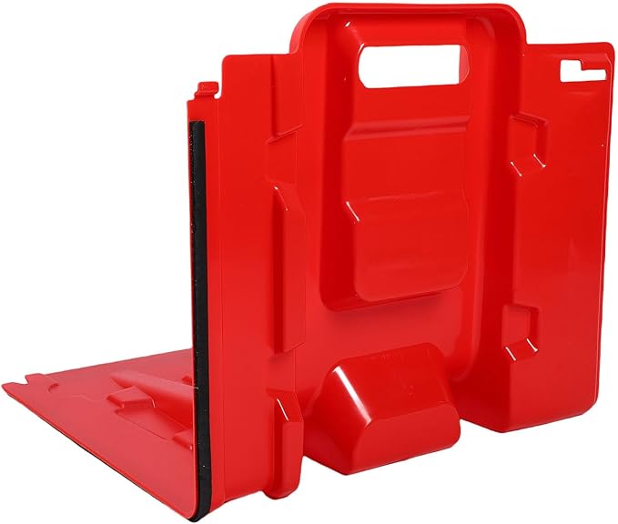 Flood Protection Barrier, ABS L Type Flood Control Box Wall Removable Combination Water Barrier for Garage Basement, Reusable Emergency Flooding Box Wall