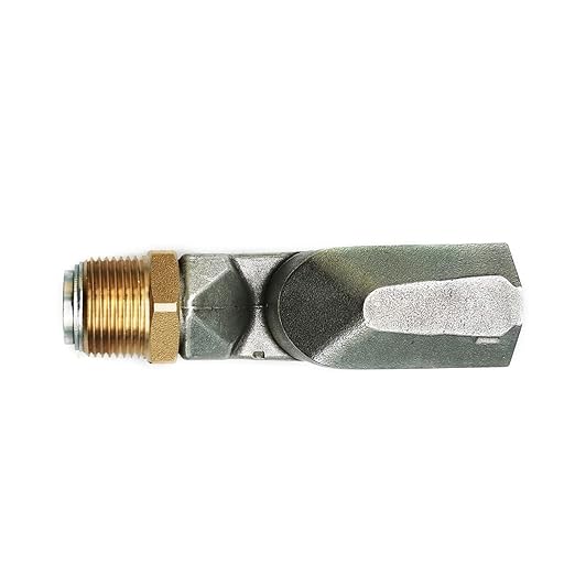 2PCS 3/4 Inch Fuel Hose Swivel 360 Rotating Connector for Fuel Nozzle Multi Plane Fuel Plane Swivel 19mm Male 19mm Female