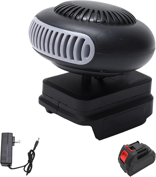 Portable Battery Operated Heater, Batteries Powered Heaters, With Anti Tilt Design, Quiet Long Heating, Battery Operated Heater For Indoors/Car/Camping, with Anti Tilt Design (15-cell battery*1)