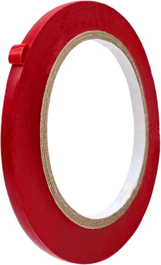 MAT Vinyl Marking Tape Red - 1/4 inch x 36 yds. for Safety Floor Marking (School Gym, Restaurants, Warehouse), Dance Floor Splicing, Pinstriping Cars & Boats