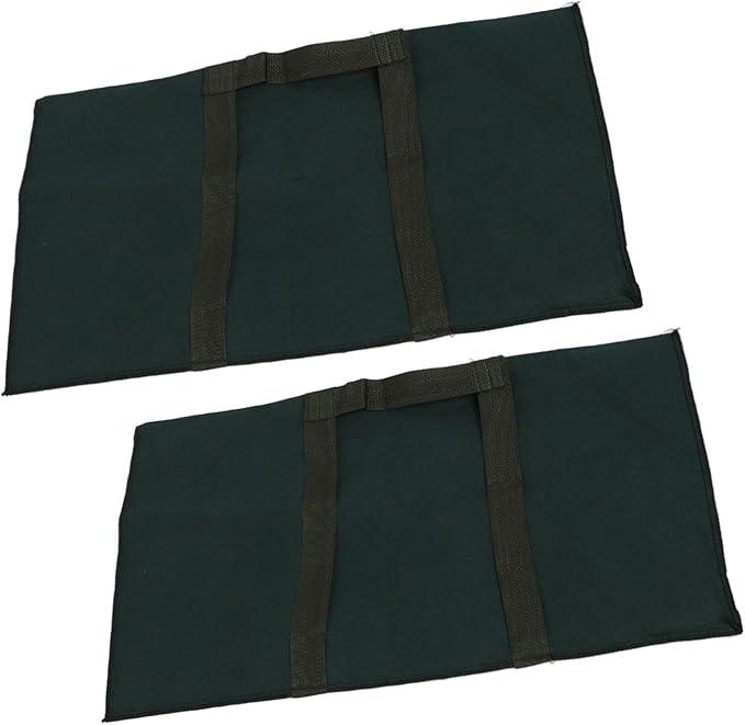 2PCS Water Activated Flood Barriers, Reusable Flood Water Barrier Water Absorbent Resin Sandless Sand Bags Self Expanding Sandbags for Flooding for House Door Garage Basement