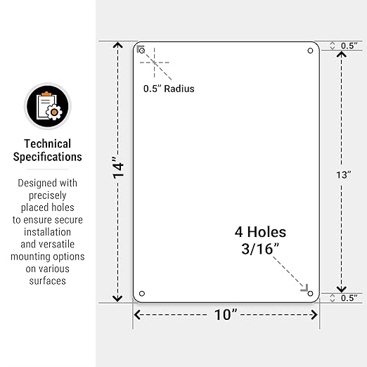 Notice Emergency Supply Storage Sign, 10x14 Inches, 55 mil Thick HDPS (high Density polystyrene), Made in USA by Sigo Signs