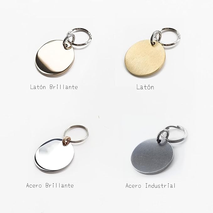 Cat Dog ID Tags Personalized 9 Corolla Styles Flower Wreath to Choose for Small Pets Collar Accessories Brass Copper Engraved Custom on Both Side