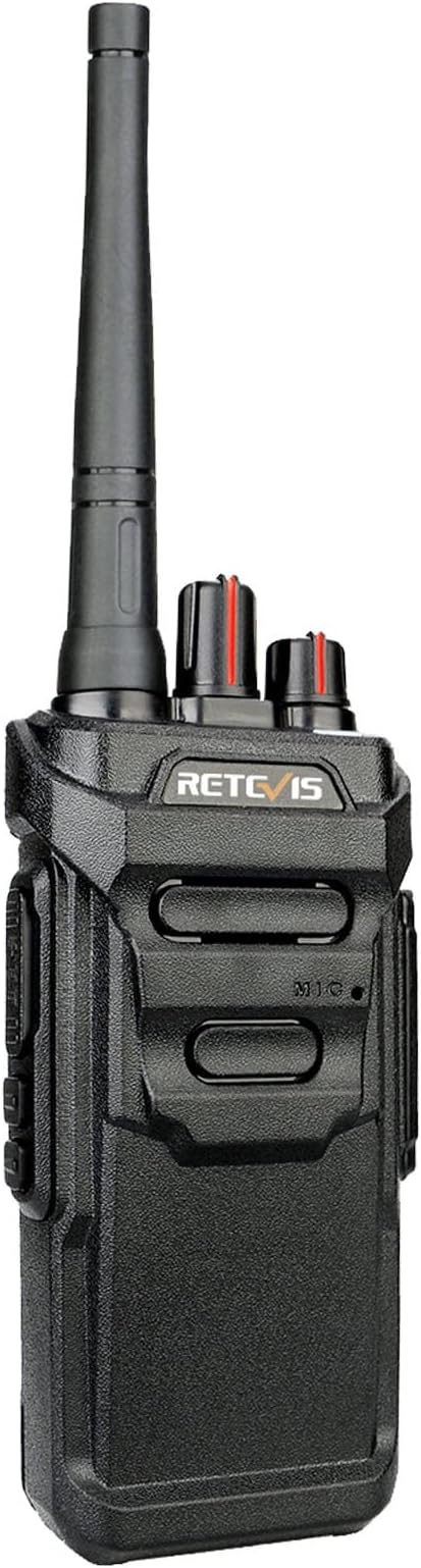 Retevis RT48 Waterproof Walkie Talkies,Heavy Duty Rugged 2 Way Radio,IP67 Dustproof,Waterproof up to 1m/30min,1200mAh Rechargeable Professional Two Way Radio,VOX,SOS,for Construction Business(6Pack)