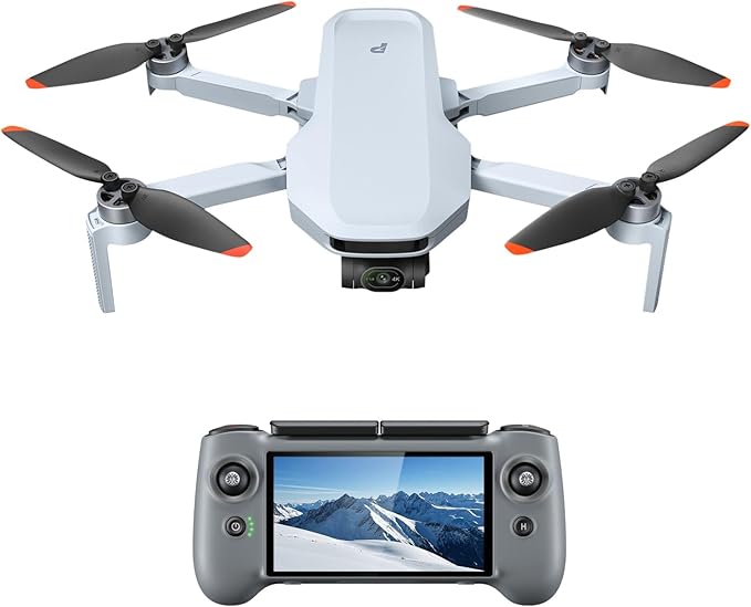Potensic ATOM 2 Standard Kit with RC PTD 1, Drones with Camera for Adults 4K Video, 8K Photo, 10KM Transmission, 3-Axis Gimbal, AI Track, Vertical Shooting, AI Night Shot, Under 249g, (32-Min Flight)