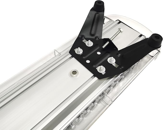 CFLMYYXGS Silver Case 26 Strobe Patterns Emergency Warning Light bar Flashing Vehicles Security Law Snowplow Tow Trucks Crane Construction Cars Wreckers Beacon Light (Amber, 63" 120LED)