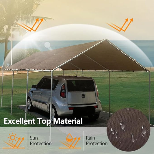 Tarps 20x20 FT Waterproof Heavy Duty Tarp – 16 Mil Thick, UV & Tear Resistant, Reinforced Grommets & Edges – Multi-Purpose Cover for Camping, Roof, Emergency, Truck, Boat