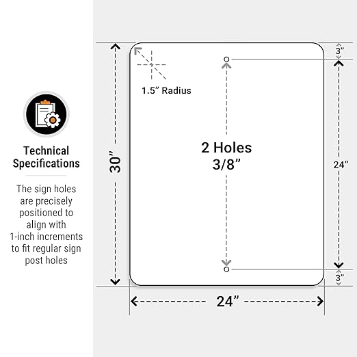 Notice Emergency Supply Storage Sign, 24x30 Inches, 55 mil Thick HDPS (high Density polystyrene), Made in USA by Sigo Signs