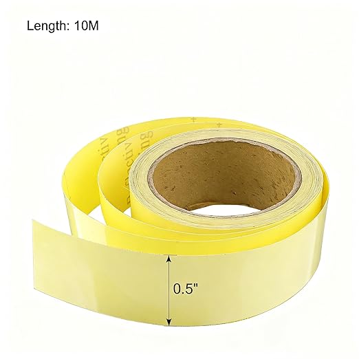 Oumers Glow in The Dark Tape 33 ft x 0.5 inch Green High Bright Luminous Tape Sticker Removeble Waterproof and Photoluminescent