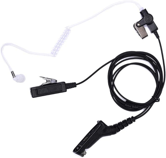 Caroo APX 7000 Earpiece for Motorola 2 Wire Surveillance XPR7550 7550e Headset and Mic for Motorola APX6000 XPR6350 XPR6550 XPR6580 XPR7350 7350e XPR7380 XPR7580 7580e Two Way Radio Walkie Talkie