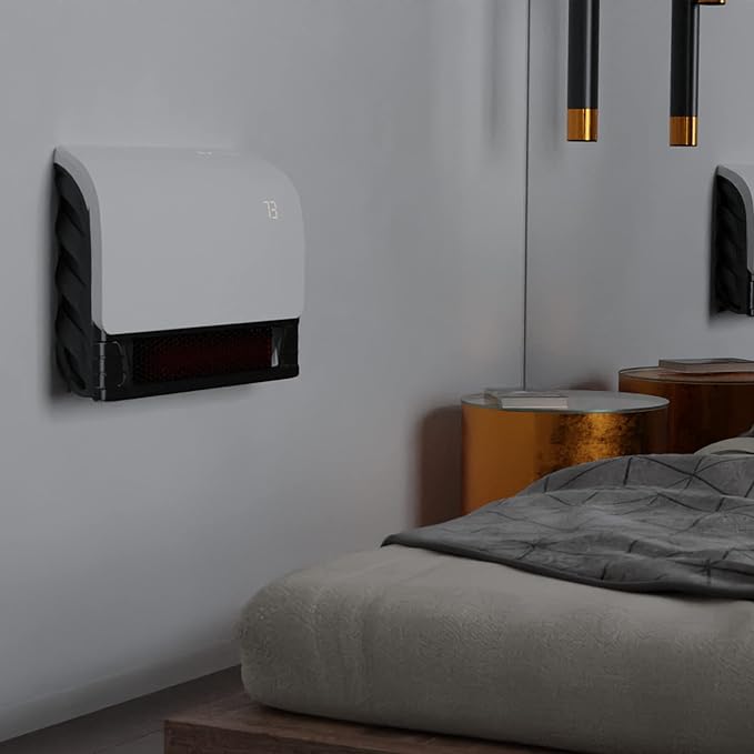 Heat Storm 1500-Watt Sedona WiFi Infrared Wall Mountable Heater,White