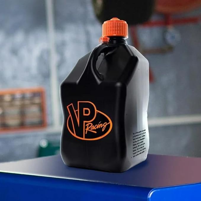 VP Racing Utility Container 5.5 Gallon - 4 Pack With 4 Deluxe Hoses and a Get Bent Hose Bender (V-Twin, 4 Pack)