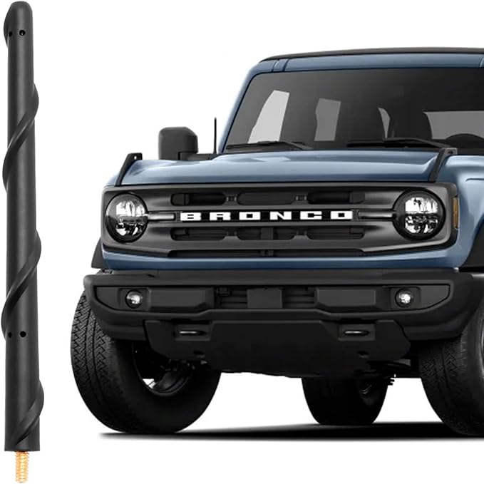 VOFONO 7 Inch Antenna Compatible with Ford Bronco 2021-2024, F-150 2009-2025, Ford Bronco F150 Accessories, F150 Bronco Short Antenna Replacement, Not for 2025 Bronco