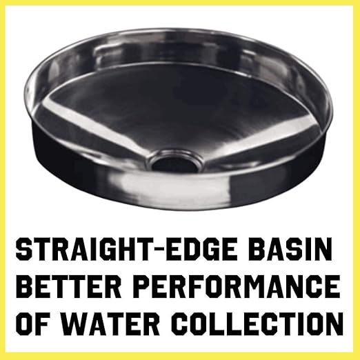 Huanyu Desktop Emergency Safety Unit Portable Eye Wash Device Emergency Response Equipment for Laboratory Factory Public Safety Facility BH35-1009: 304 Stainless Steel