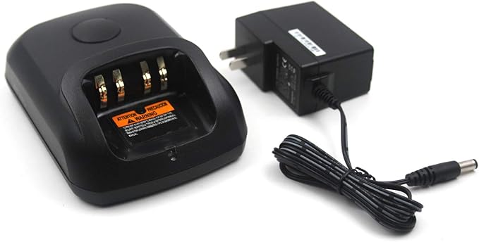 (2-Pack) WPLN4232 Rapid Charger Compatible for Motorola XPR3300 XPR6550 XPR7550 APX4000 XPR6300 XPR6350 XPR6500 XPR6580 XPR7350 XPR7580 XPR3500 XPR7550e XPR7350e XPR3500e DP3400 WPLN4226 PMPN4174