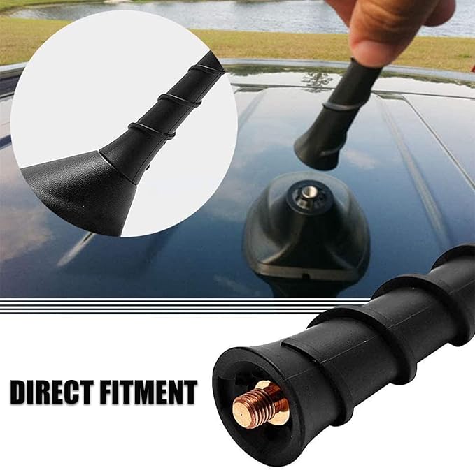 Antenna Compatible with 2011-2025 Jeep Cherokee, Grand Cherokee, Renegade, Compass, Dodge Journey, Durango, Avenger, Dart, Chrysler 200, 5091100AA 5091100AB 68297936AA