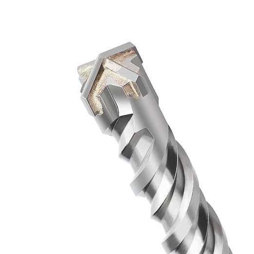 25/32 in x 16 in (20x410mm) SDS Plus Rotary Hammer Drill Bit, Concrete Drill Bit for Concrete, Brick, Cement and Stone, Length (Length : 410mm / 16 inch, 25/32 inch （ 20mm)