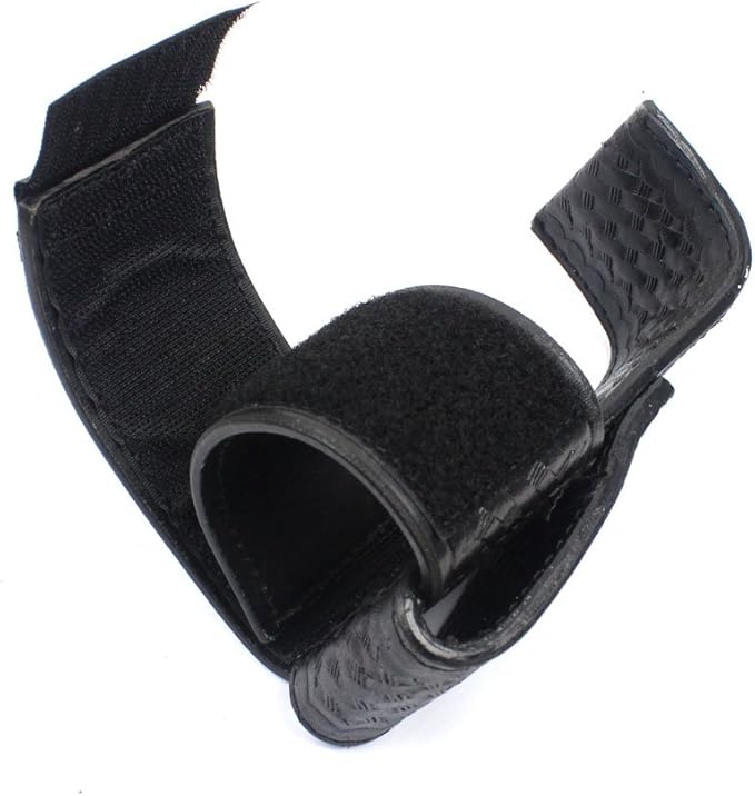 Basketweave Universal Fit Radio Pouch L-style Radio Holster, Universal Radio Carrier