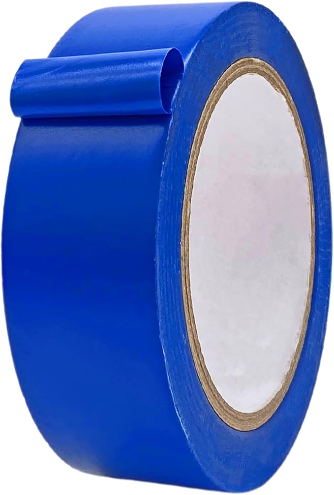 MAT Vinyl Marking Tape Dark Blue - 1.5 inch x 36 yds. for Safety Floor Marking (School Gym, Restaurants, Warehouse), Dance Floor Splicing, Pinstriping Cars & Boats
