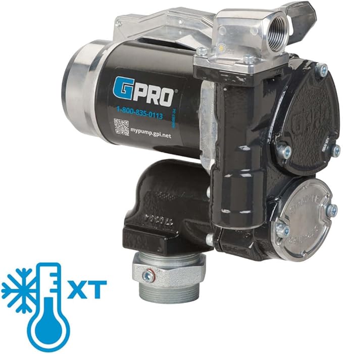 GPRO - V25 Series Fuel Transfer Pump, Pump Only- Extreme Temperature Model, 25 GPM, 12 Volt (170000-05)