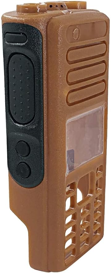 Amasu Housing Case Front Cover Repair Kit Compatible with XPR7550 XPR7580 XIR P8668 XIR P8660 DP4800 DP4801 DGP8550 DGP5550 Radio (Brown)