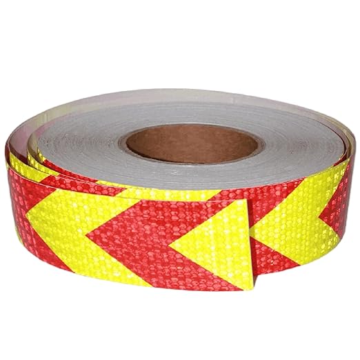 Reflective Tape 2 Inch x 168 Feet, Outdoor Waterproof High Visibility Warning Reflector, Night Safety Stickers for Car Bicycles