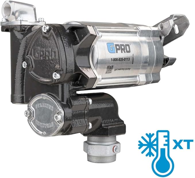 GPRO - V20 Series Fuel Transfer Pump, 3/4 Inch Outlet, Pump Only- For Extreme Temperatures, 20 GPM, 115 Volt (171001-51)