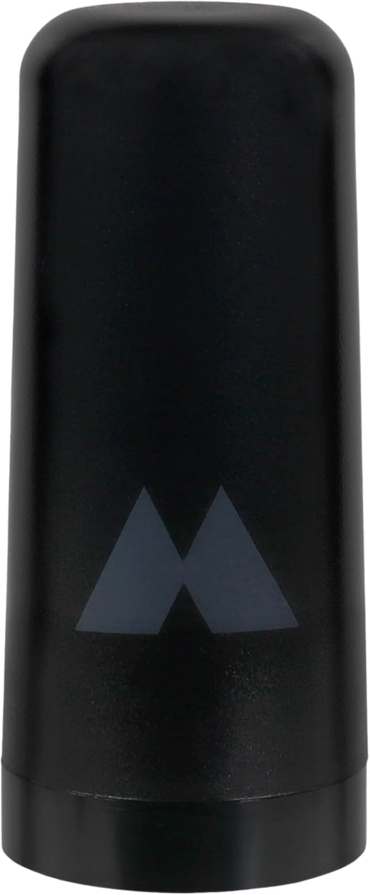 Midland MXTA25 3DB MicroMobile Compatible Gain Ghost Antenna - 3.5” Tall with 1.5” Base Diameter - Low Profile GMRS NMO Connection