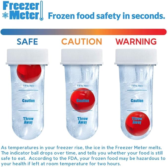 Food Safety Thermometer, Traceable Temperature Monitor Without Wires or Batteries